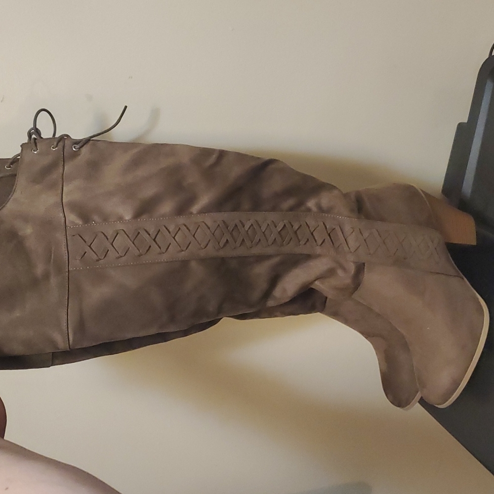 Womens size 12 over the knee wide calf boot. Never worn. - Picture 4 of 5